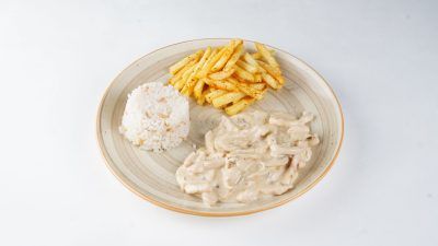 Kremalı Mantarlı Tavuk